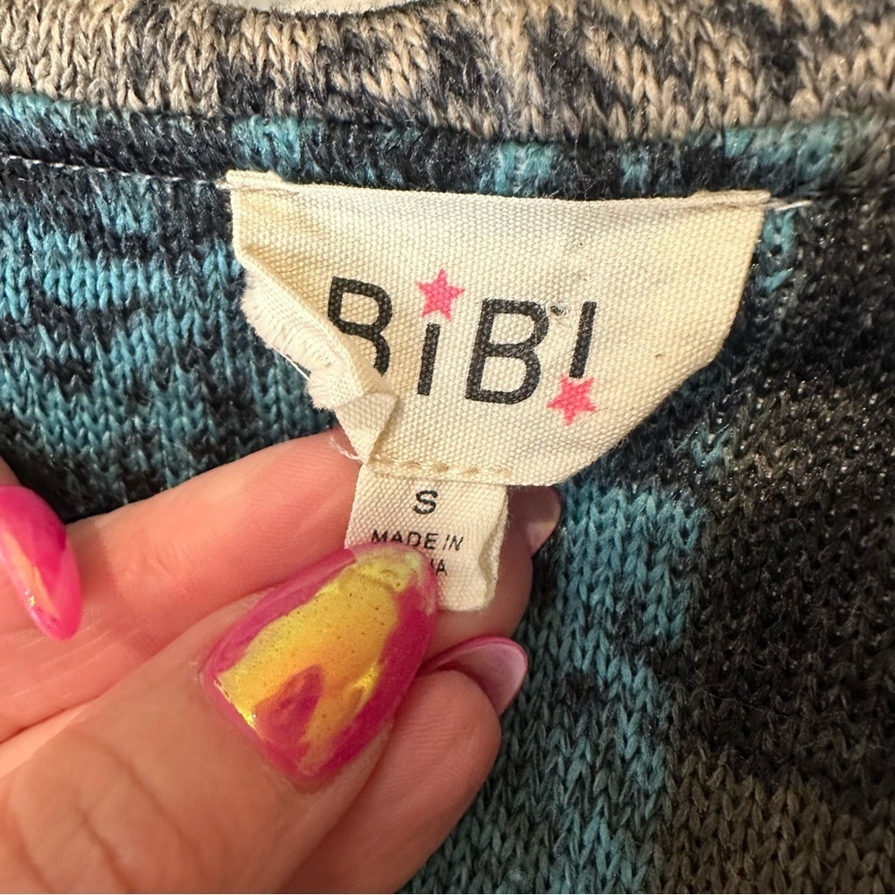 BiBi Dropped Shoulder Plaid Hooded Pullover - Picture 9 of 15